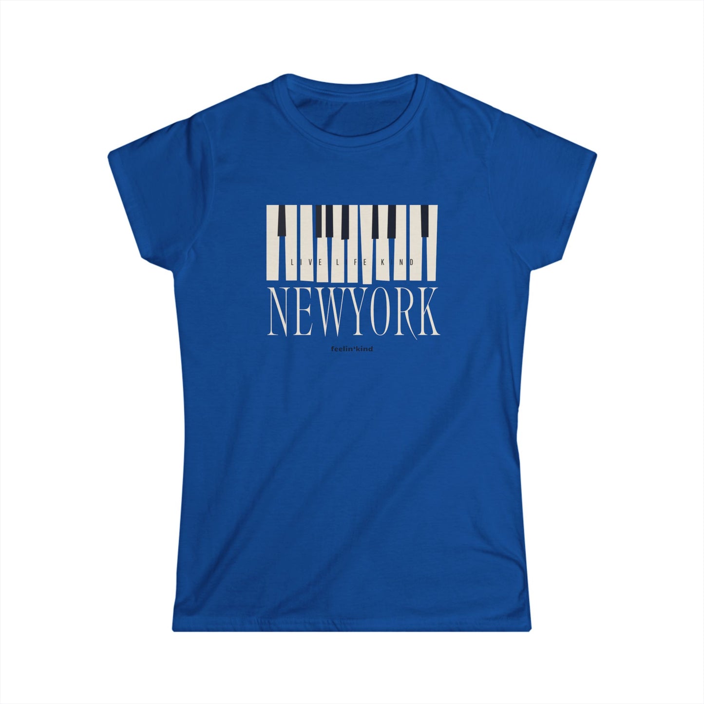 New York Piano Keys Women's Tee