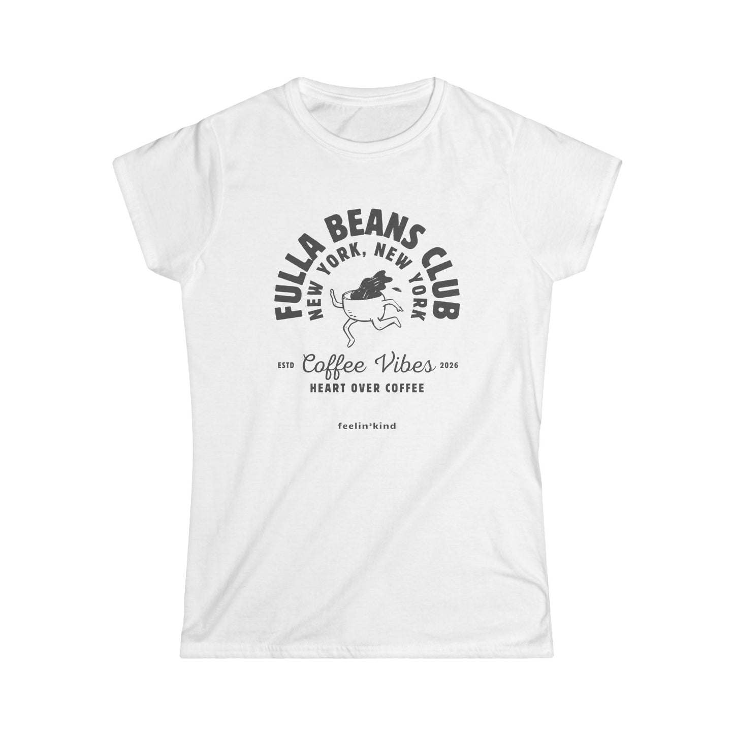 Fulla Beans Club Coffee Vibes T-Shirt