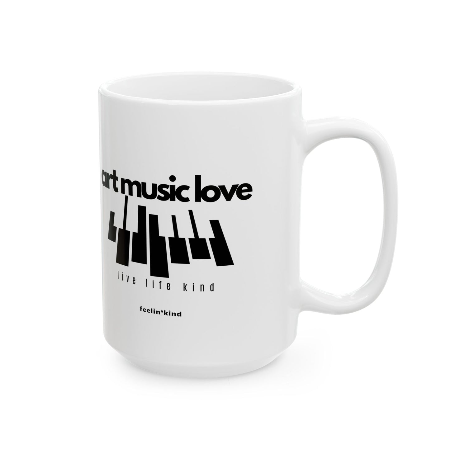 Art Music Love mug 11oz
