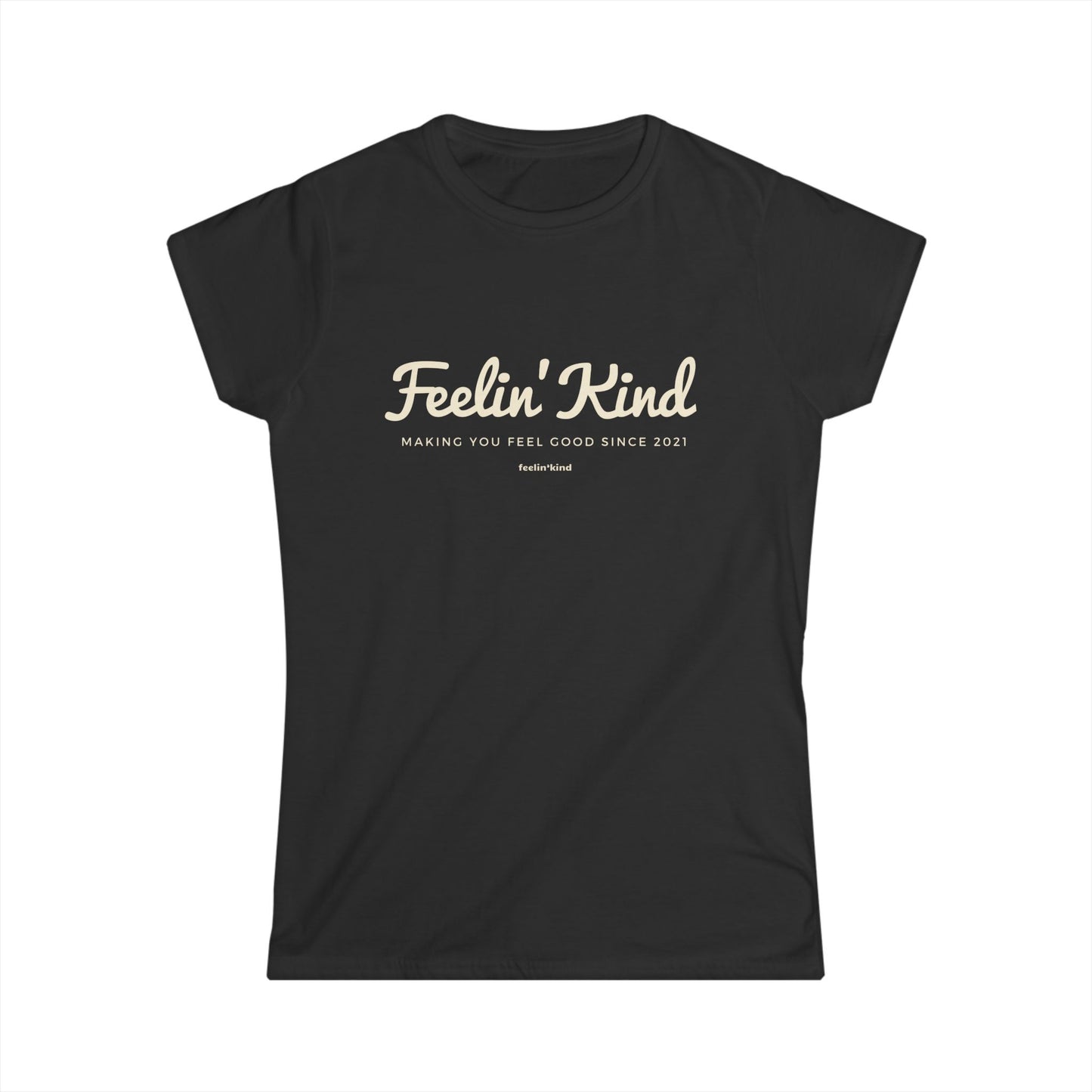 Feelin’Kind Script Logo Tee