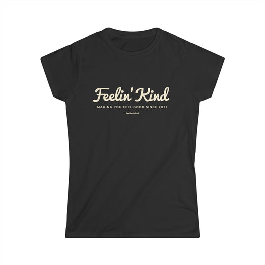 Feelin’Kind Script Logo Tee