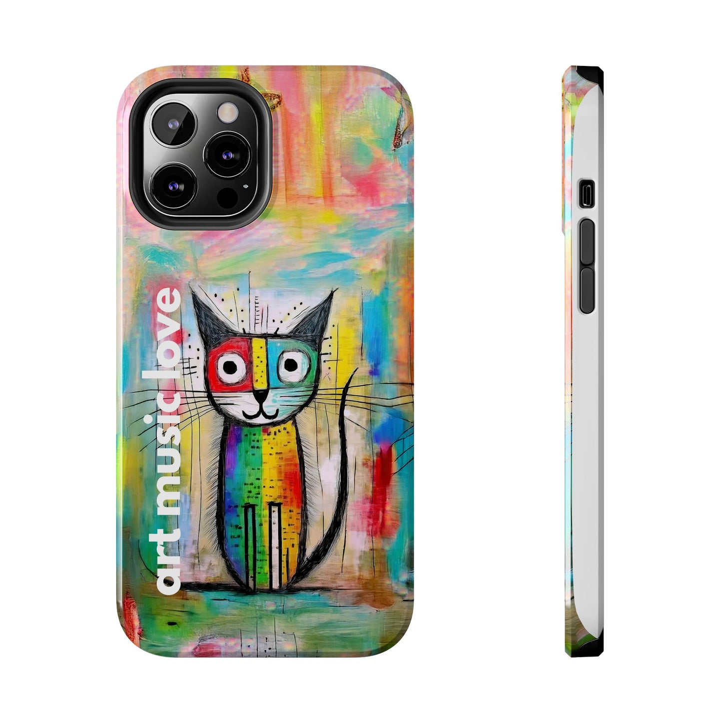 Art Music Love Phone Case – Very Artsy Cat