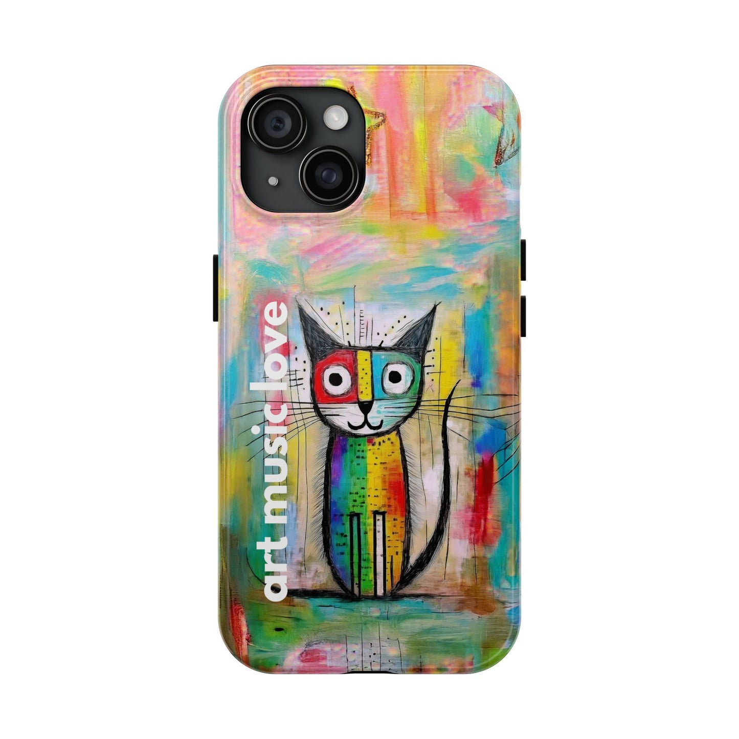 Art Music Love Phone Case – Very Artsy Cat