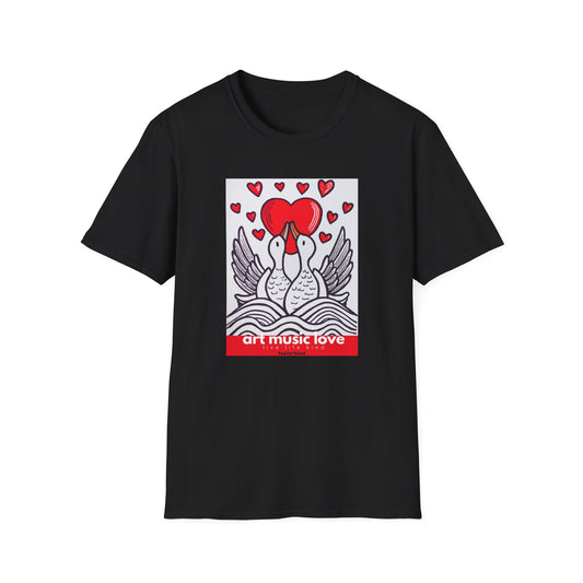 Love Ducks T-Shirt / Art Music Love Collection