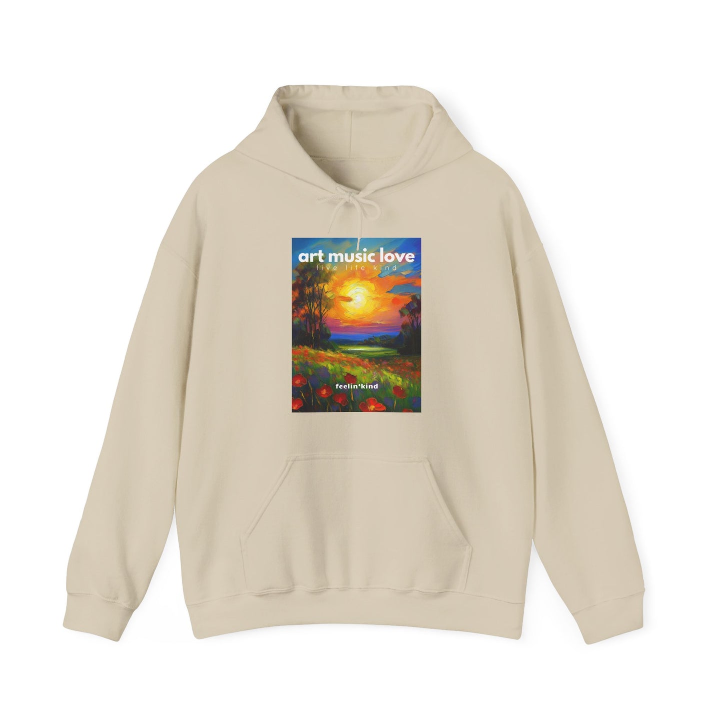 Sunset Landscape hoodie