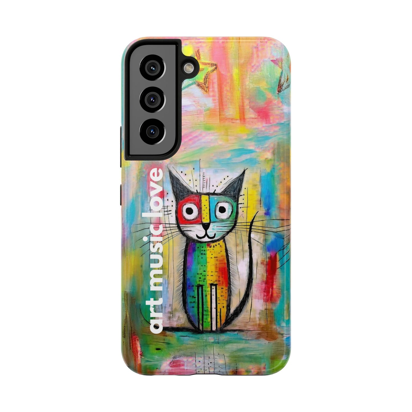 Art Music Love Phone Case – Very Artsy Cat