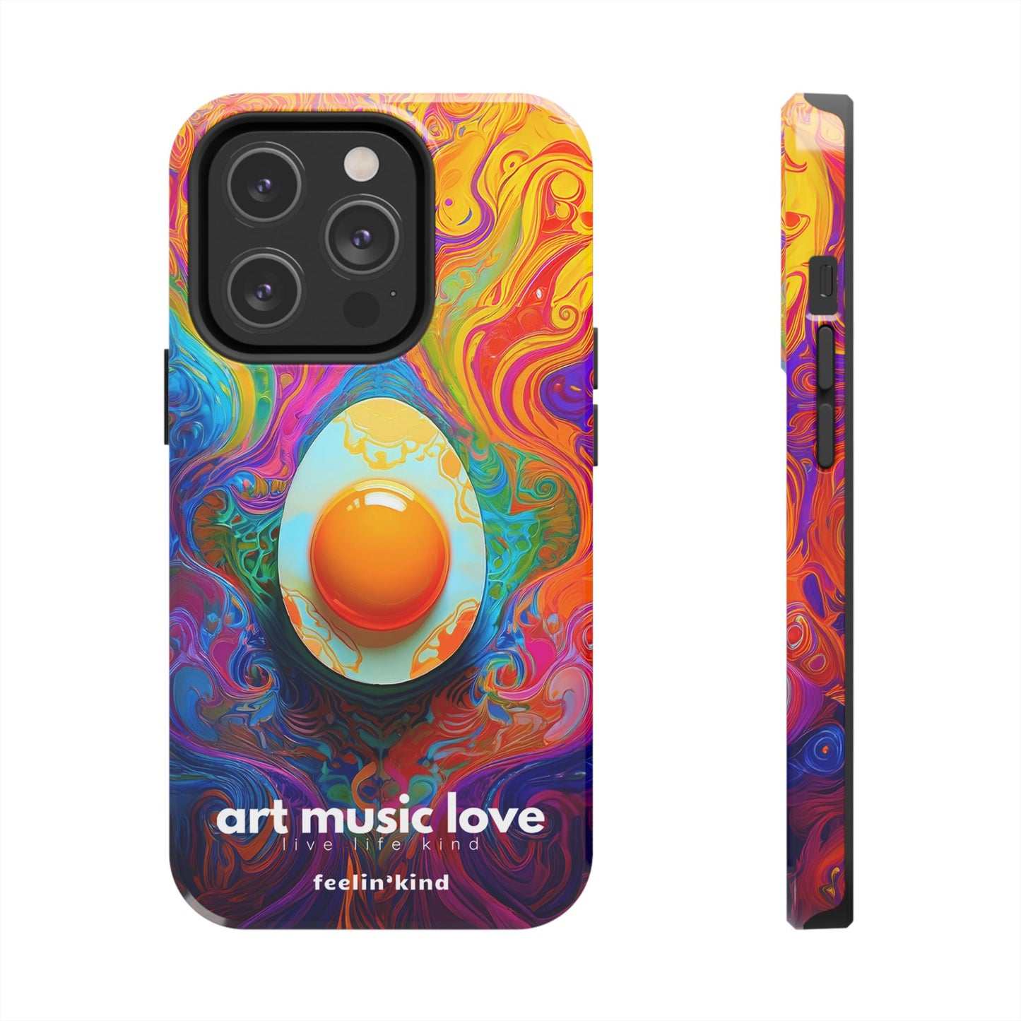 Psychedelic Egg Phone Cases