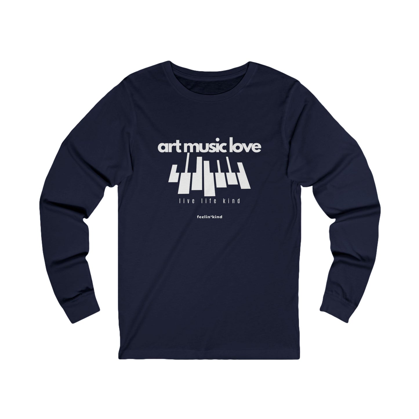 Piano Keys Long Sleeve Tee