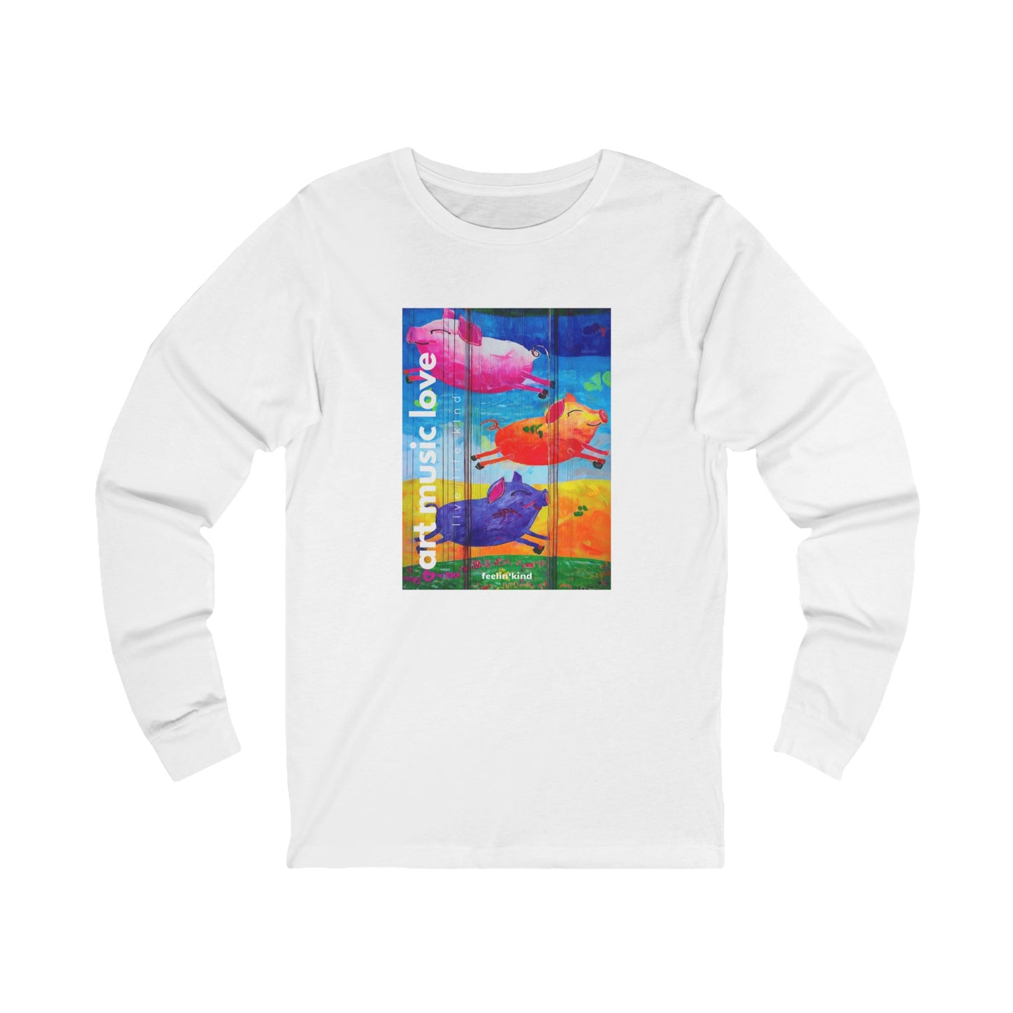Flying Pigs Long Sleeve Tee