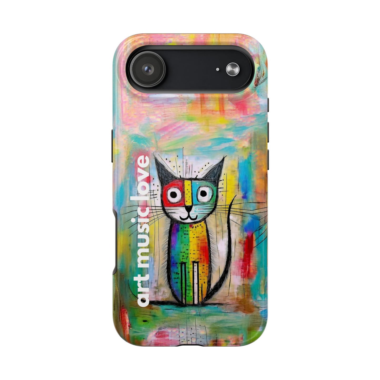 Art Music Love Phone Case – Very Artsy Cat