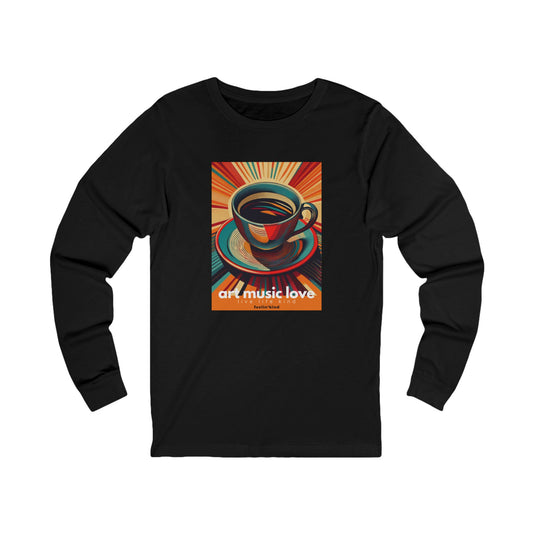 Radiant Coffee Long Sleeve Tee
