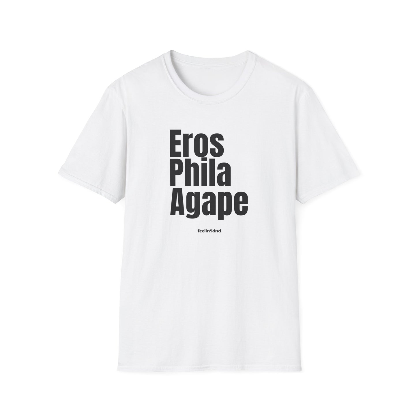 Eros Phila Agape Tee – The Three Dimensions of Love
