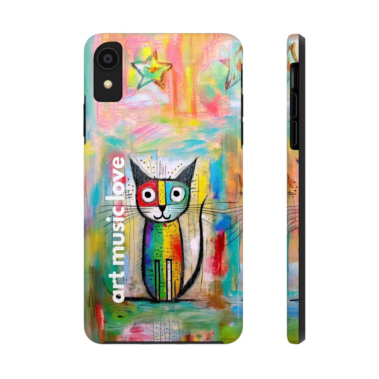 Art Music Love Phone Case – Very Artsy Cat