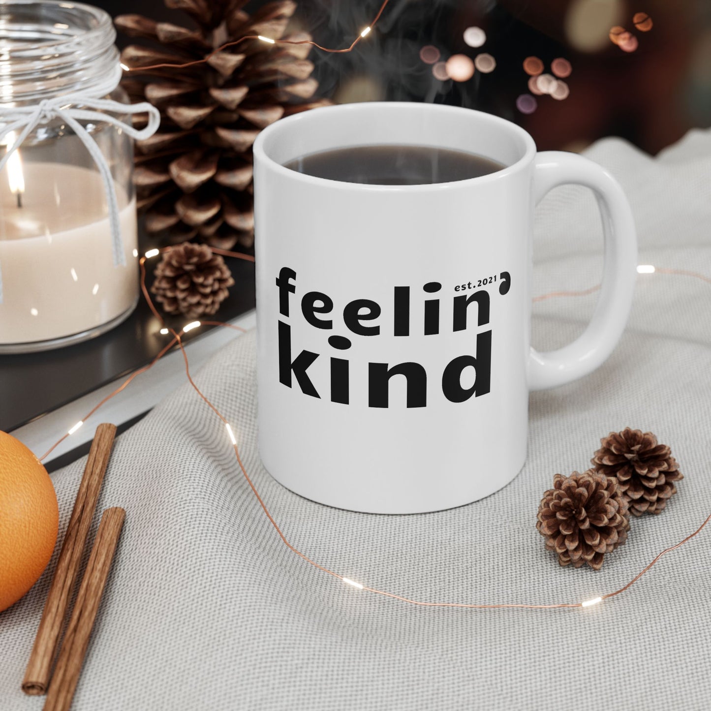 Feelin'Kind logo mug 11oz