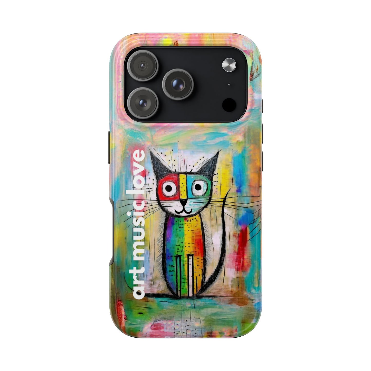 Art Music Love Phone Case – Very Artsy Cat