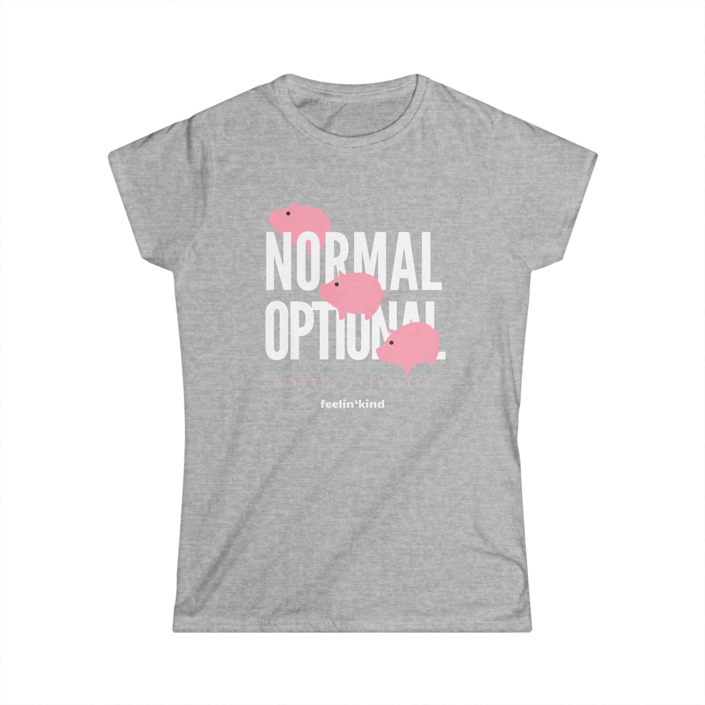 Normal Optional Pigs Women's Tee