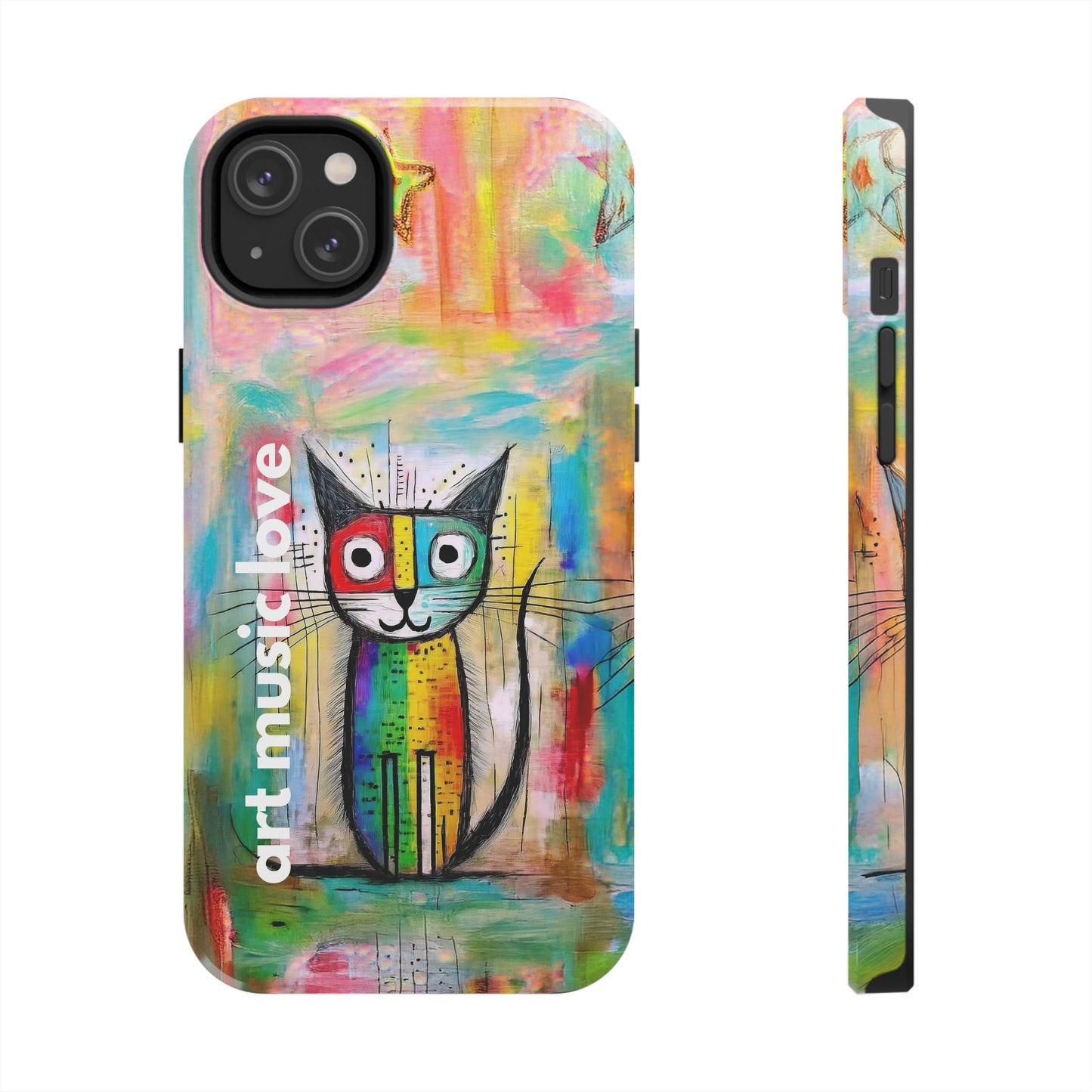 Art Music Love Phone Case – Very Artsy Cat