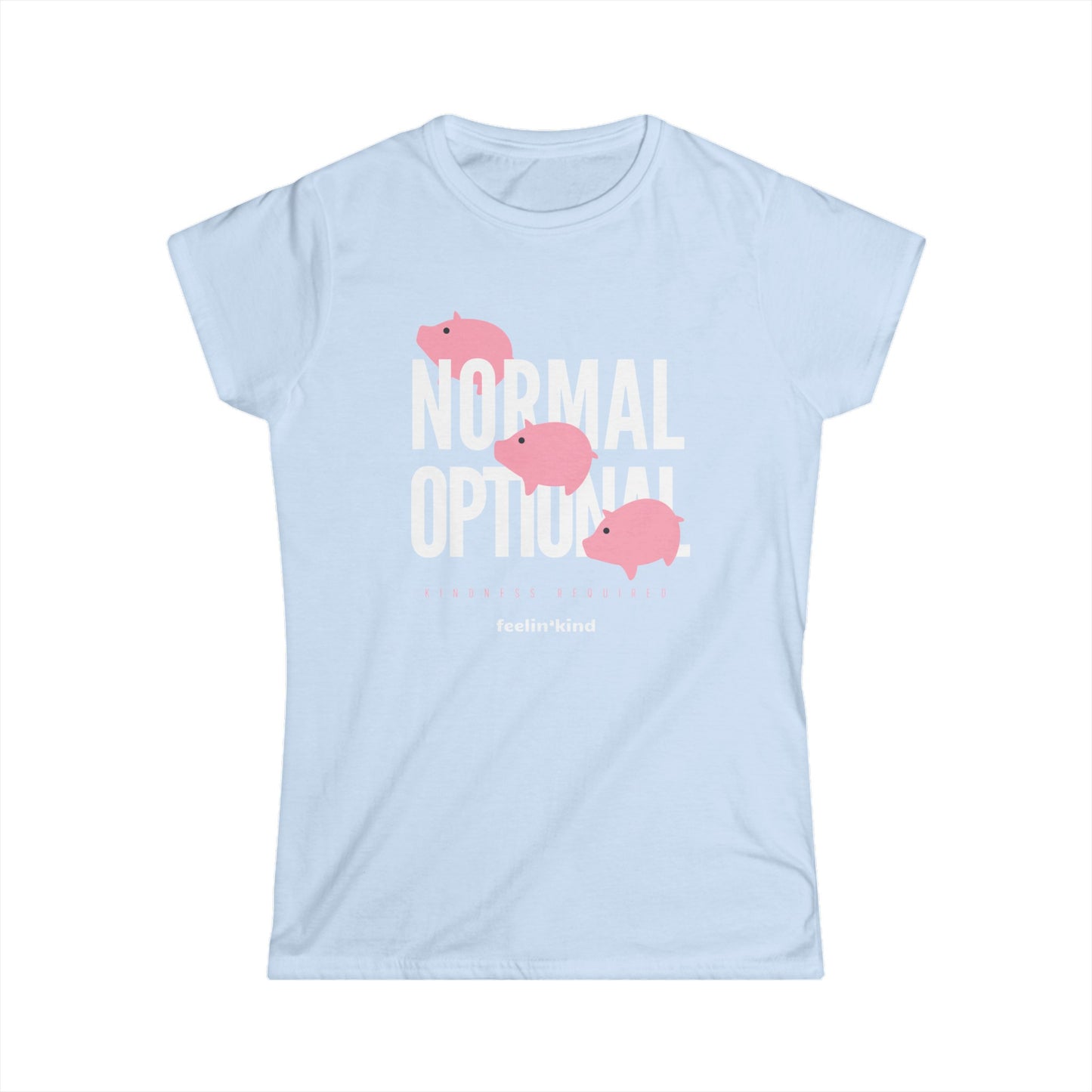 Normal Optional Pigs Women's Tee