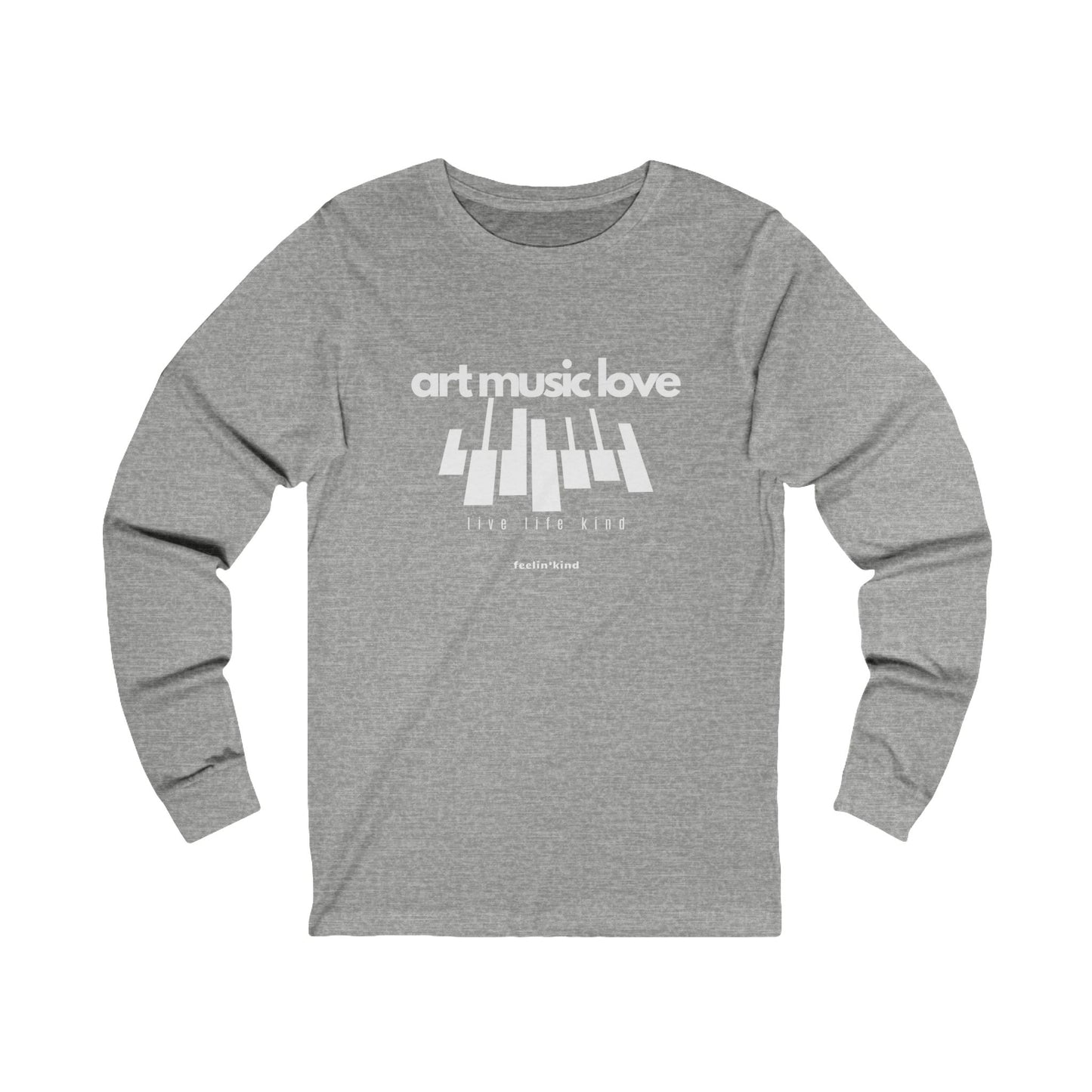 Piano Keys Long Sleeve Tee