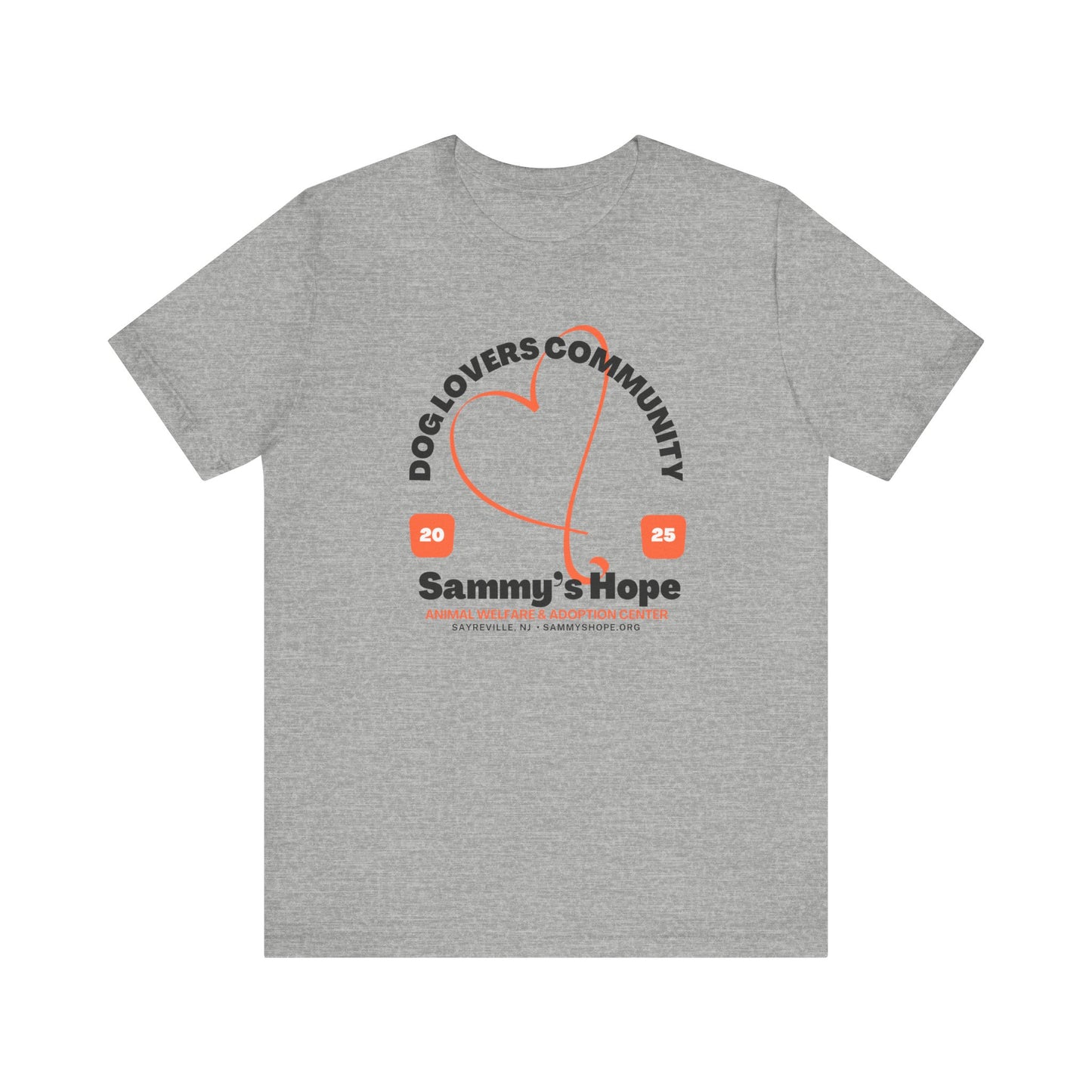Dog Lovers Community Tee – Sammy’s Hope 2025 Edition