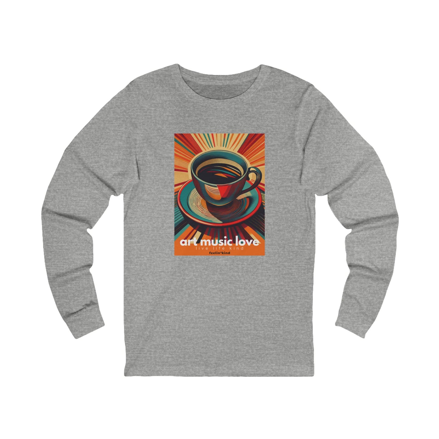 Radiant Coffee Long Sleeve Tee
