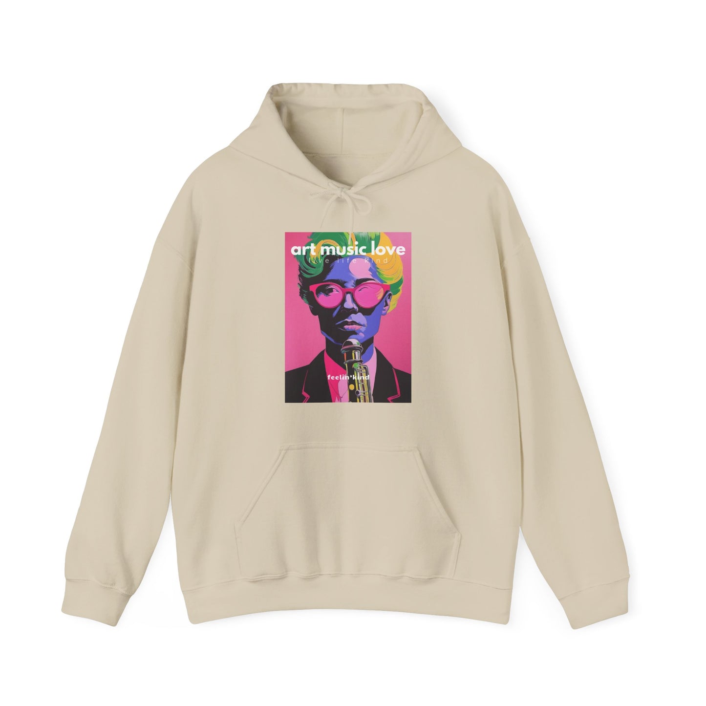 Pop Art Portrait Hoodie