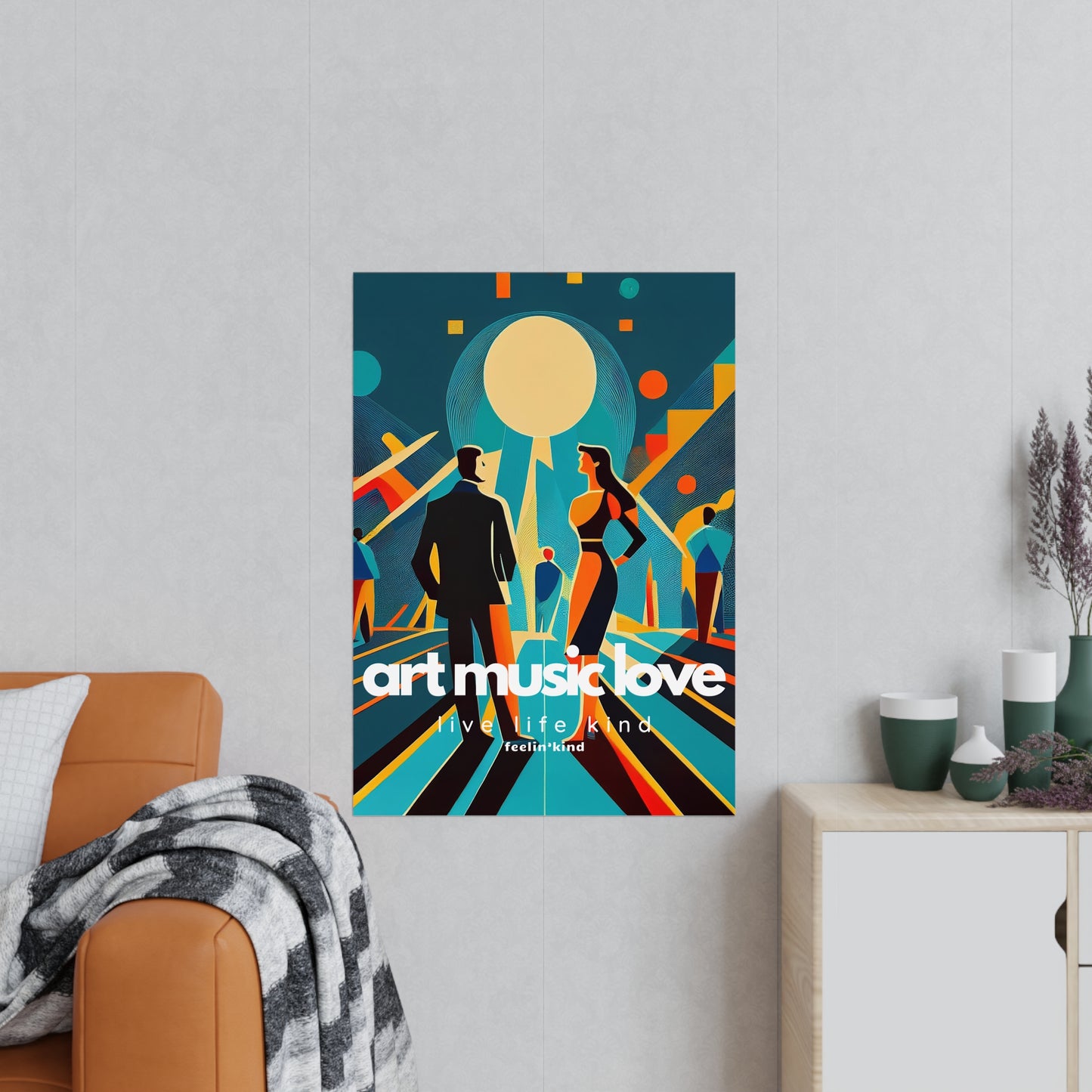 Art Music Love – Moonlight Conversations Poster