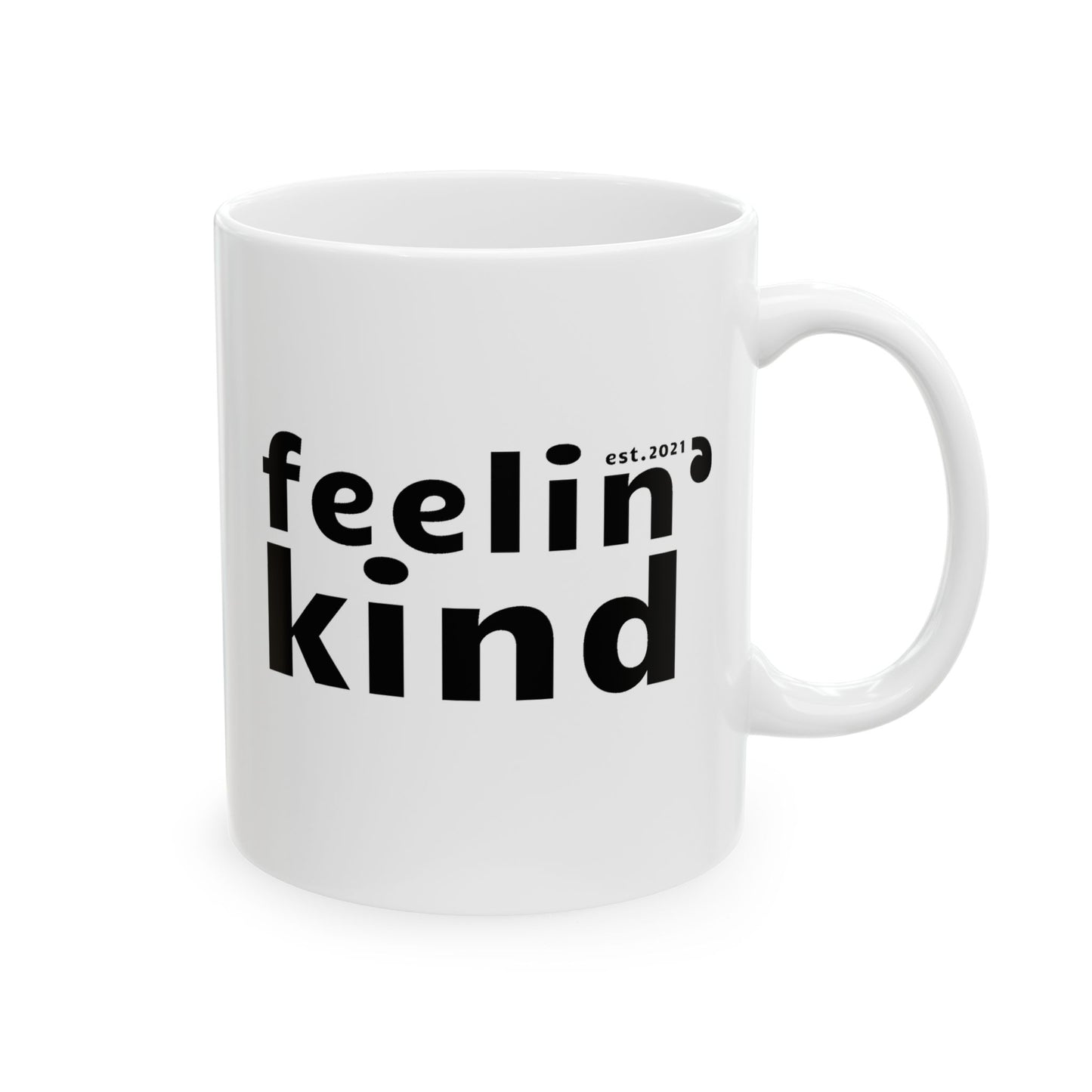 Feelin'Kind logo mug 11oz