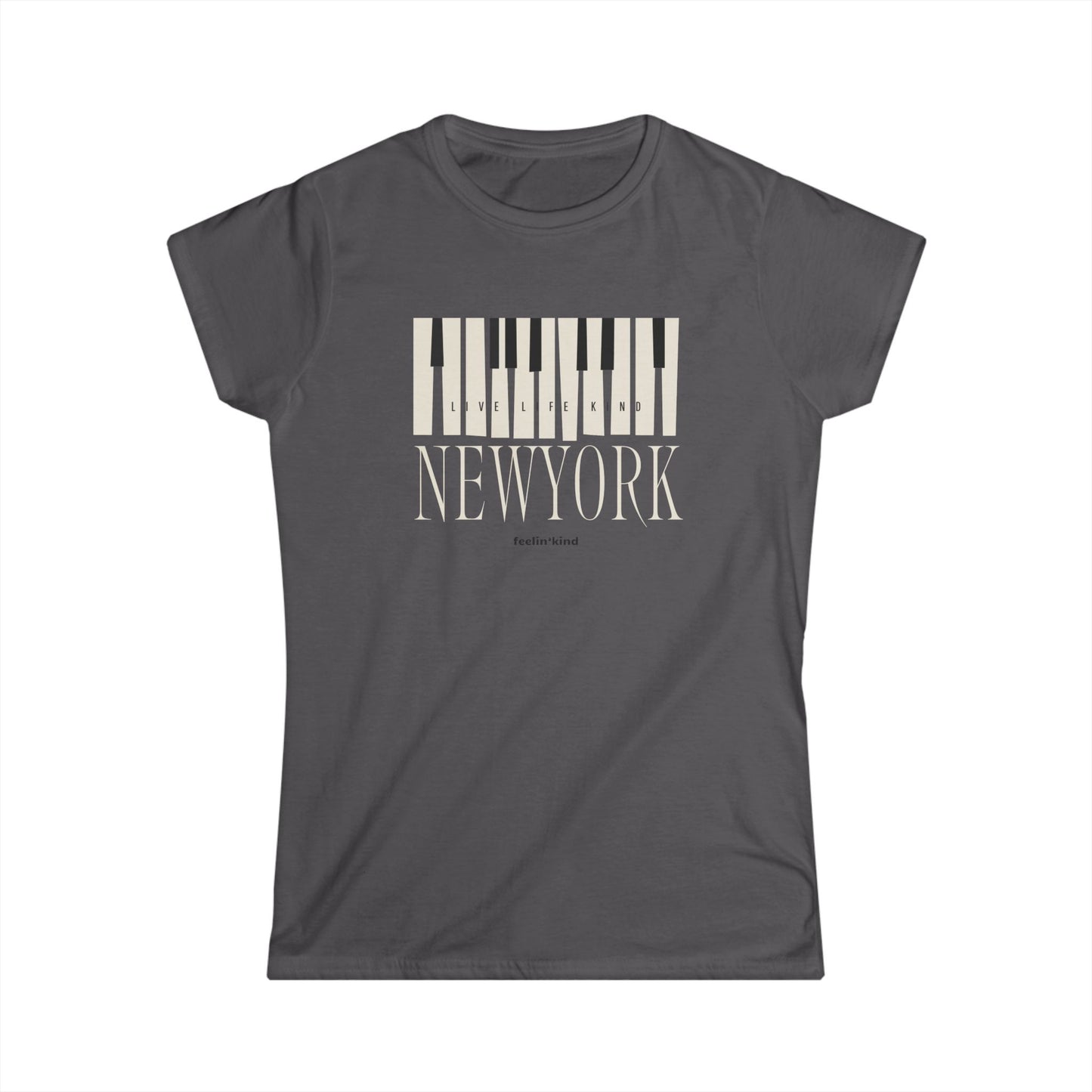 New York Piano Keys Women's Tee