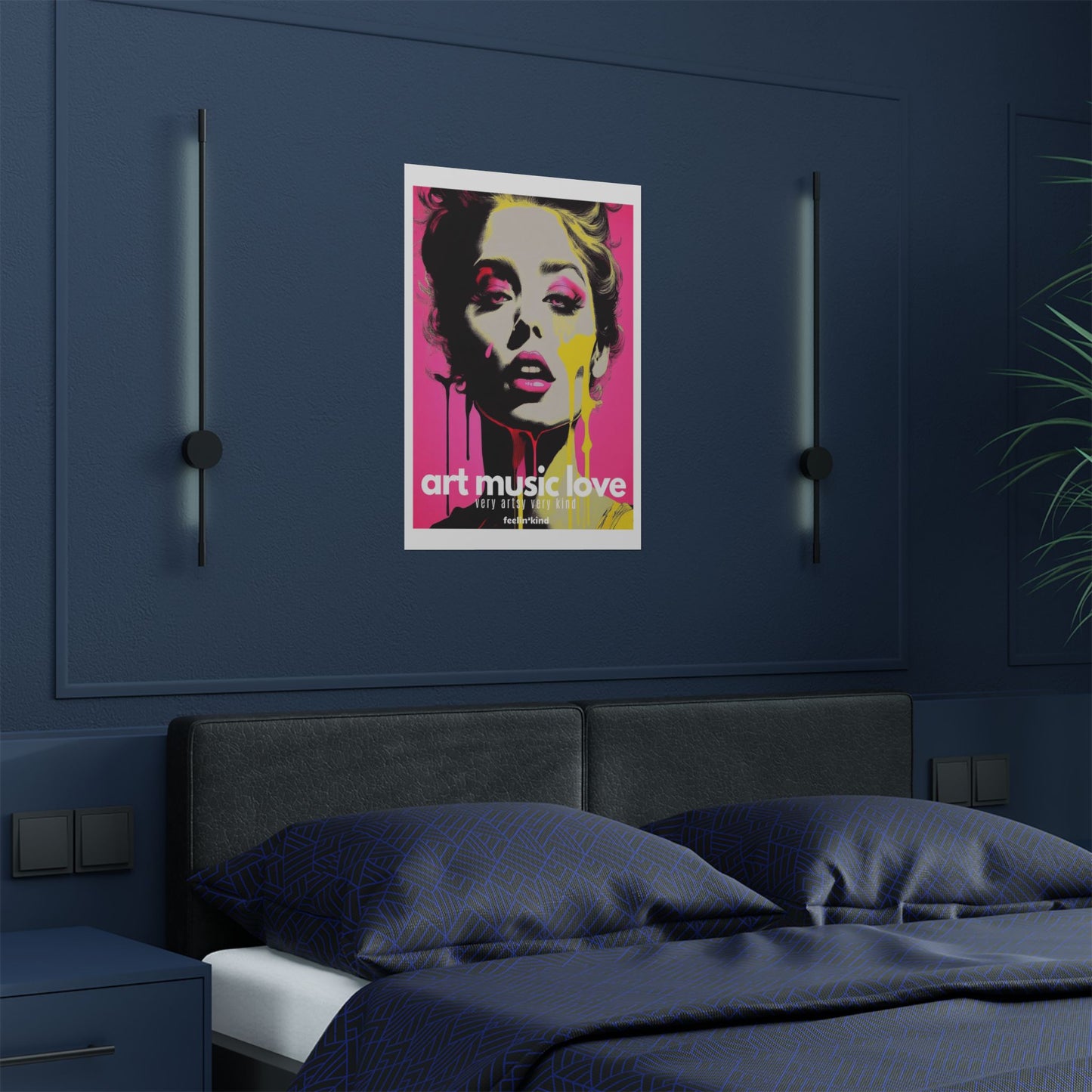 Art Music Love – Electric Muse Pop Art Poster