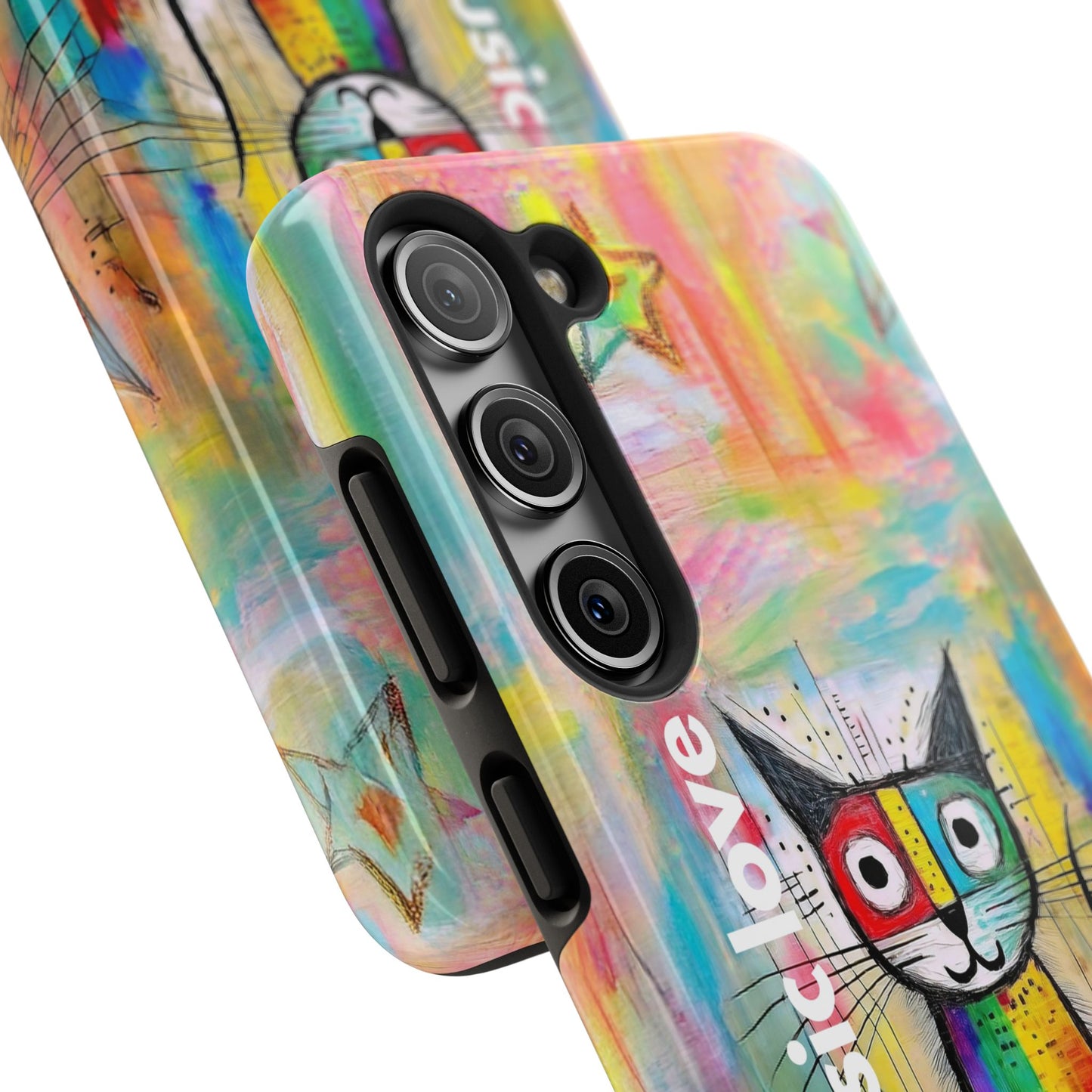 Art Music Love Phone Case – Very Artsy Cat