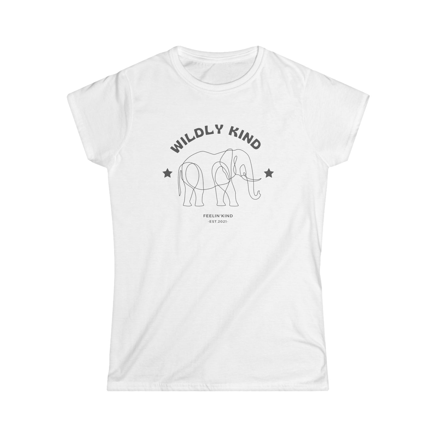 Wildly Kind Elephant Women's Tee