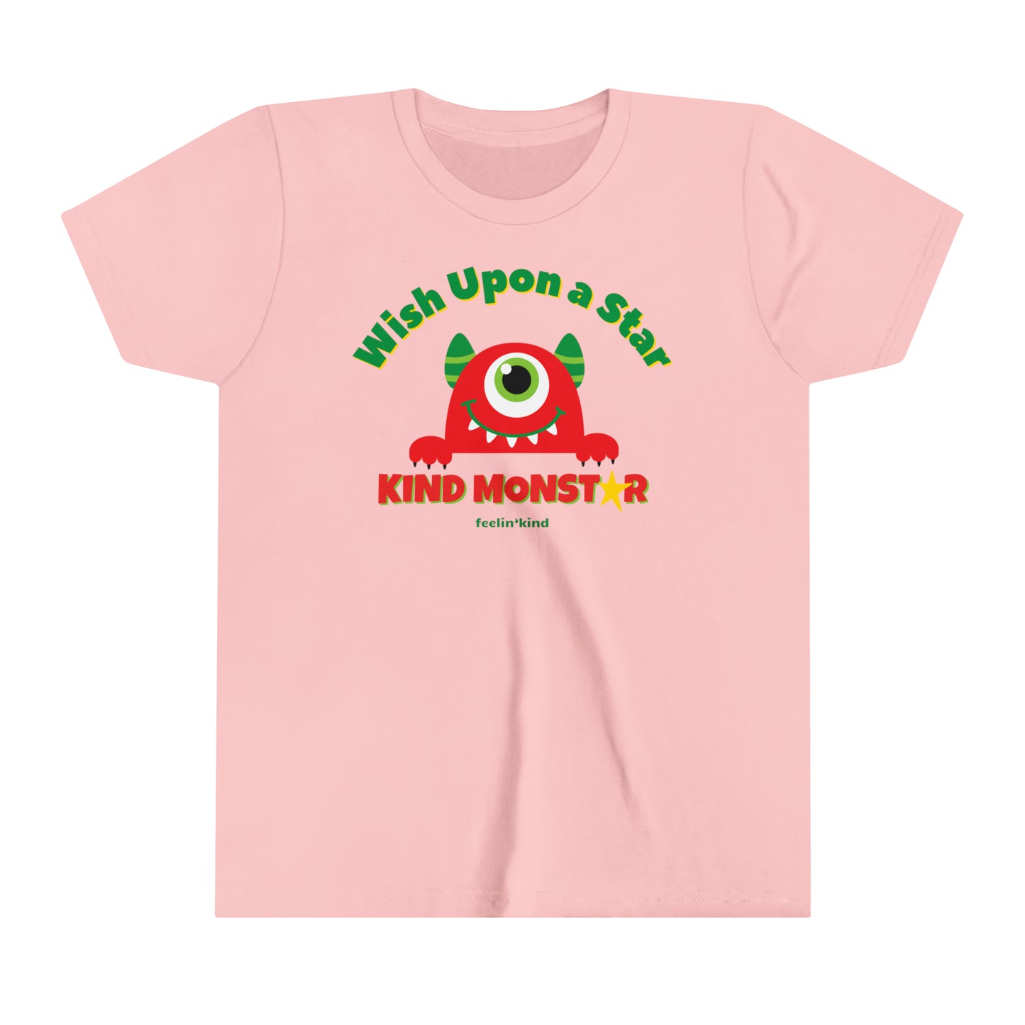 A kind-hearted monstar with the gentle spirit on a  Wish Upon a Star t-shirt