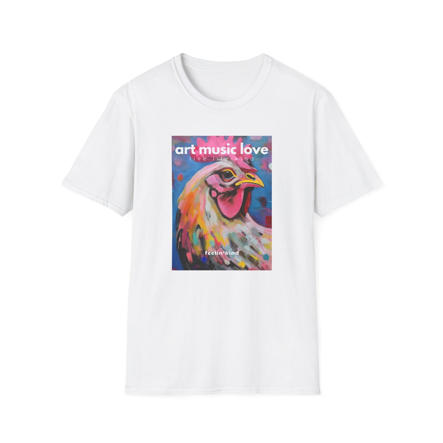 Rooster Spirit T-Shirt / Art Music Love Collection