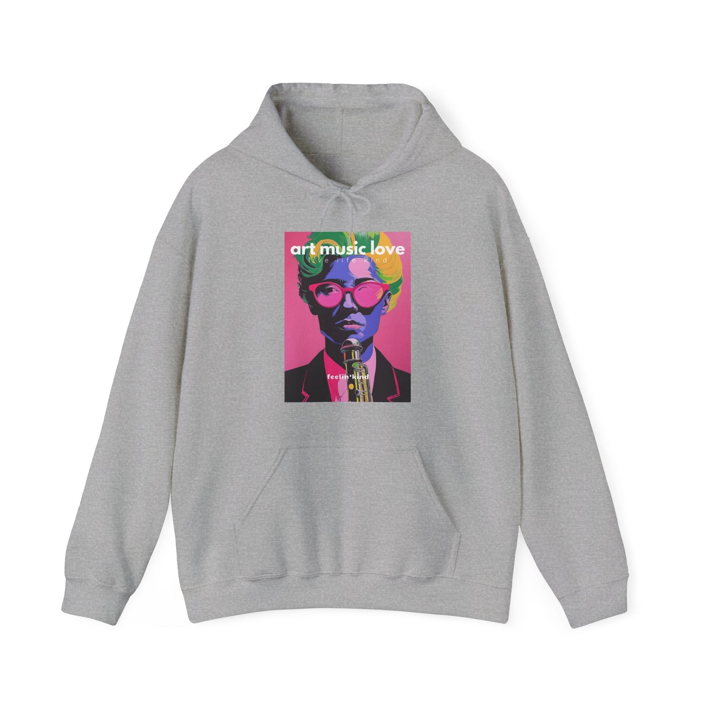 Pop Art Portrait Hoodie
