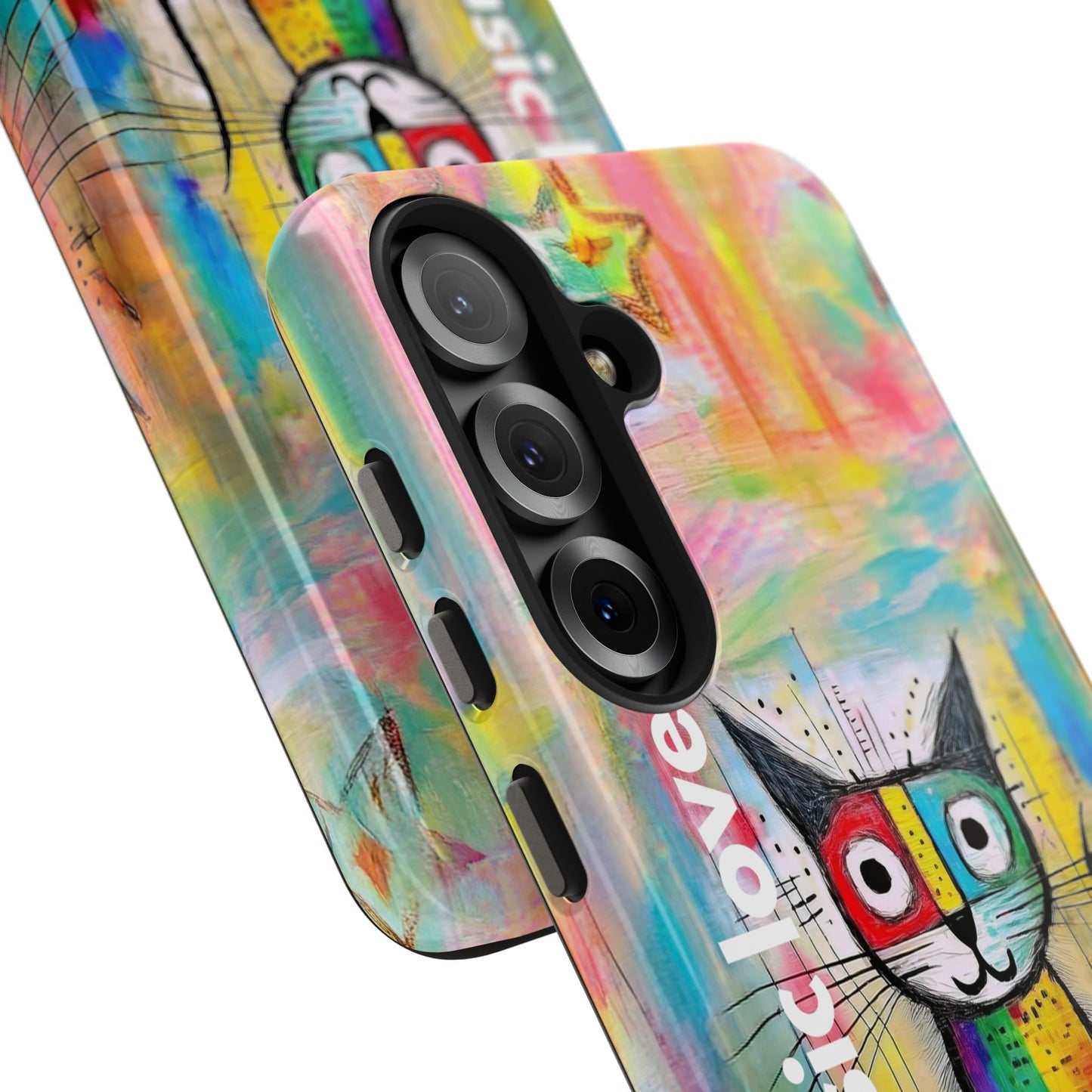 Art Music Love Phone Case – Very Artsy Cat