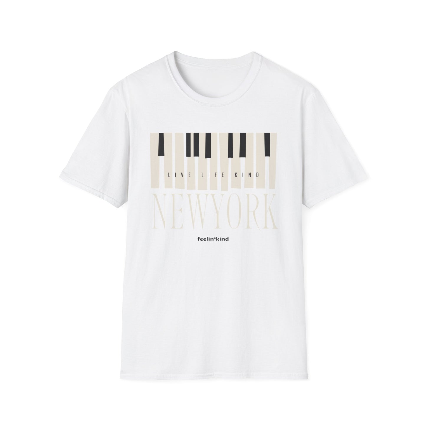 Live Life Kind NYC | Piano Tee