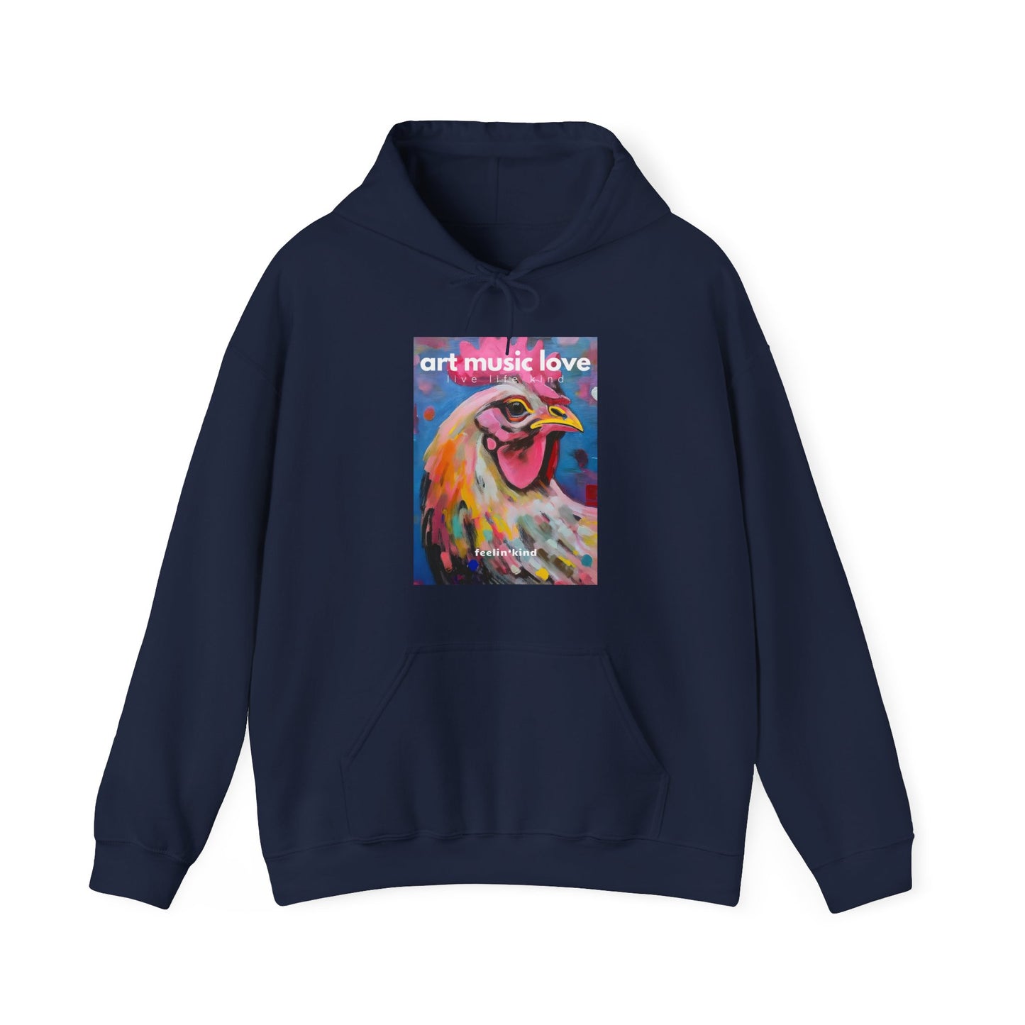 Vibrant Rooster Hoodie