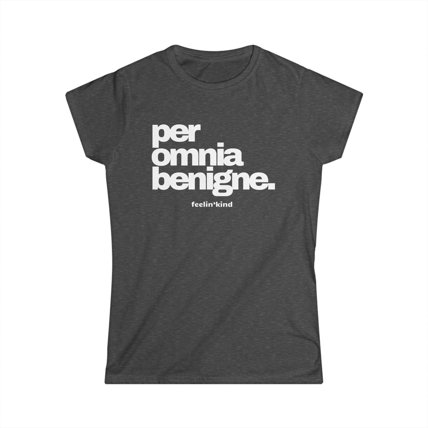 Per Omnia Benigne • Through All Things, Kindness Tee