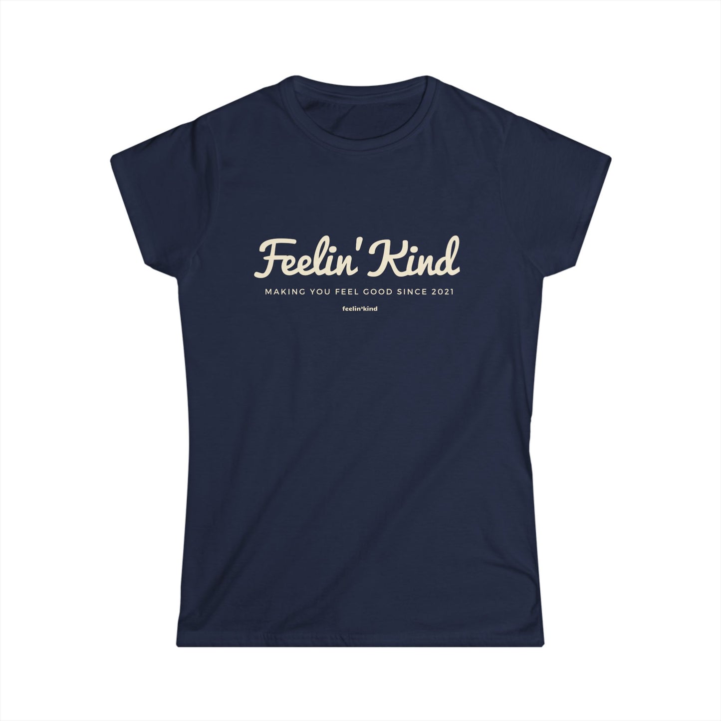 Feelin’Kind Script Logo Tee