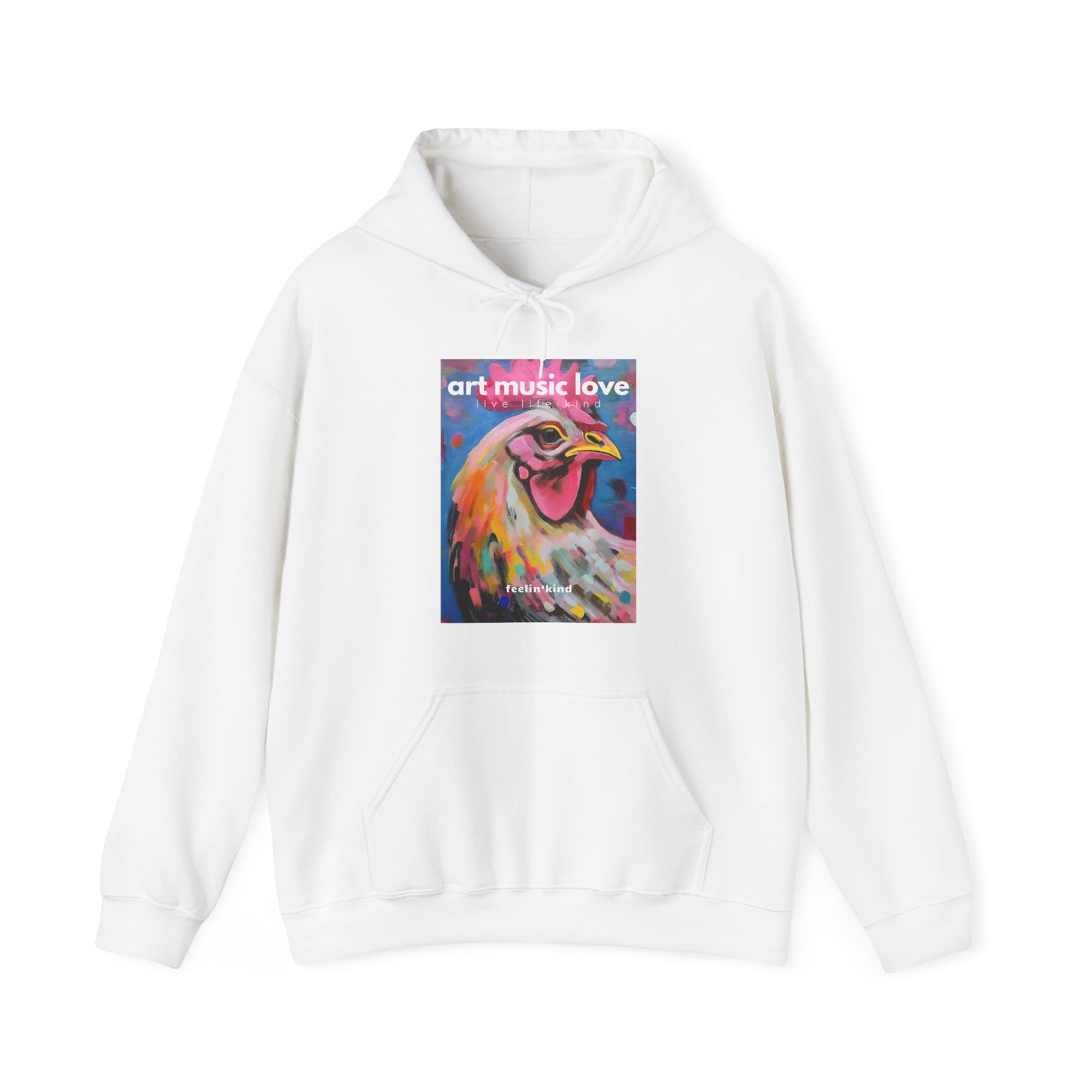 Vibrant Rooster Hoodie