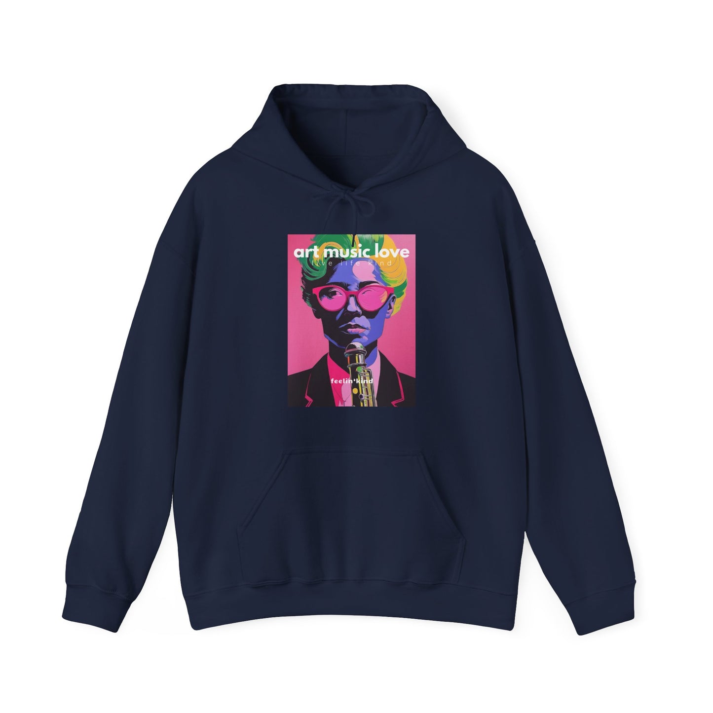 Pop Art Portrait Hoodie