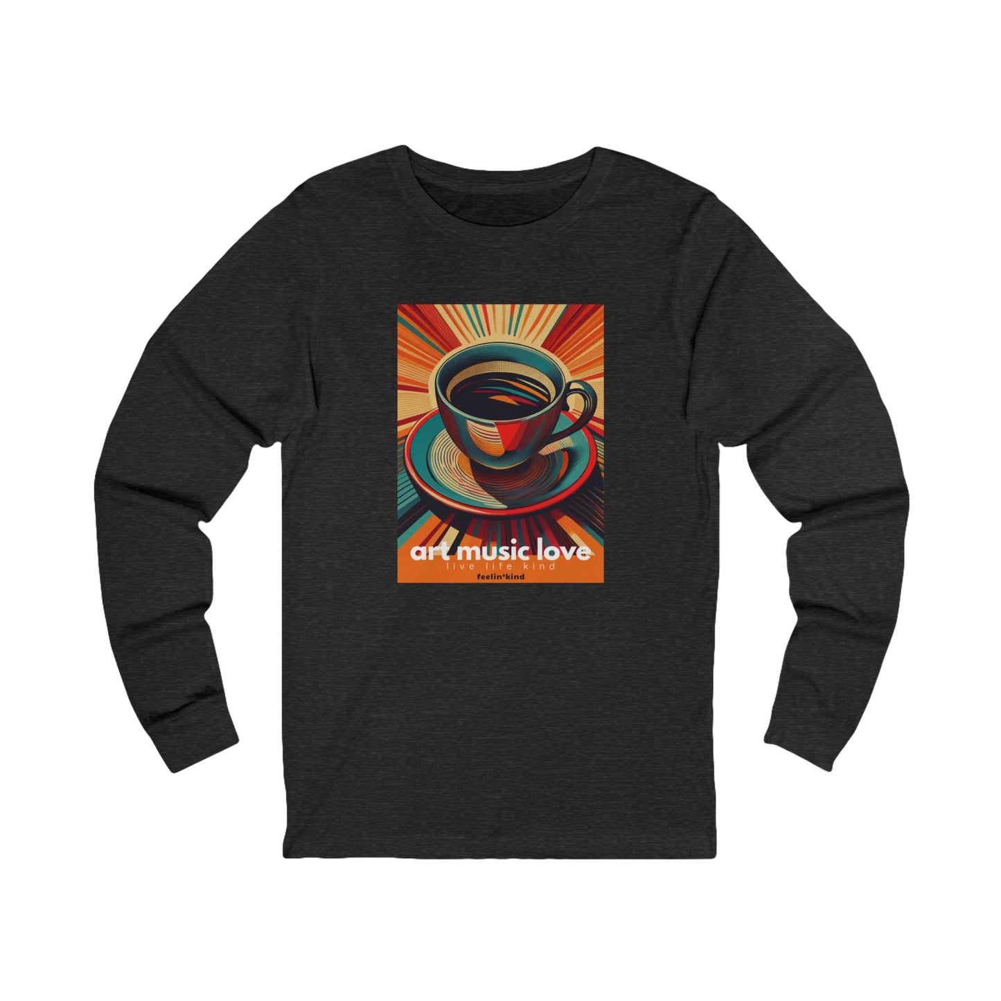 Radiant Coffee Long Sleeve Tee