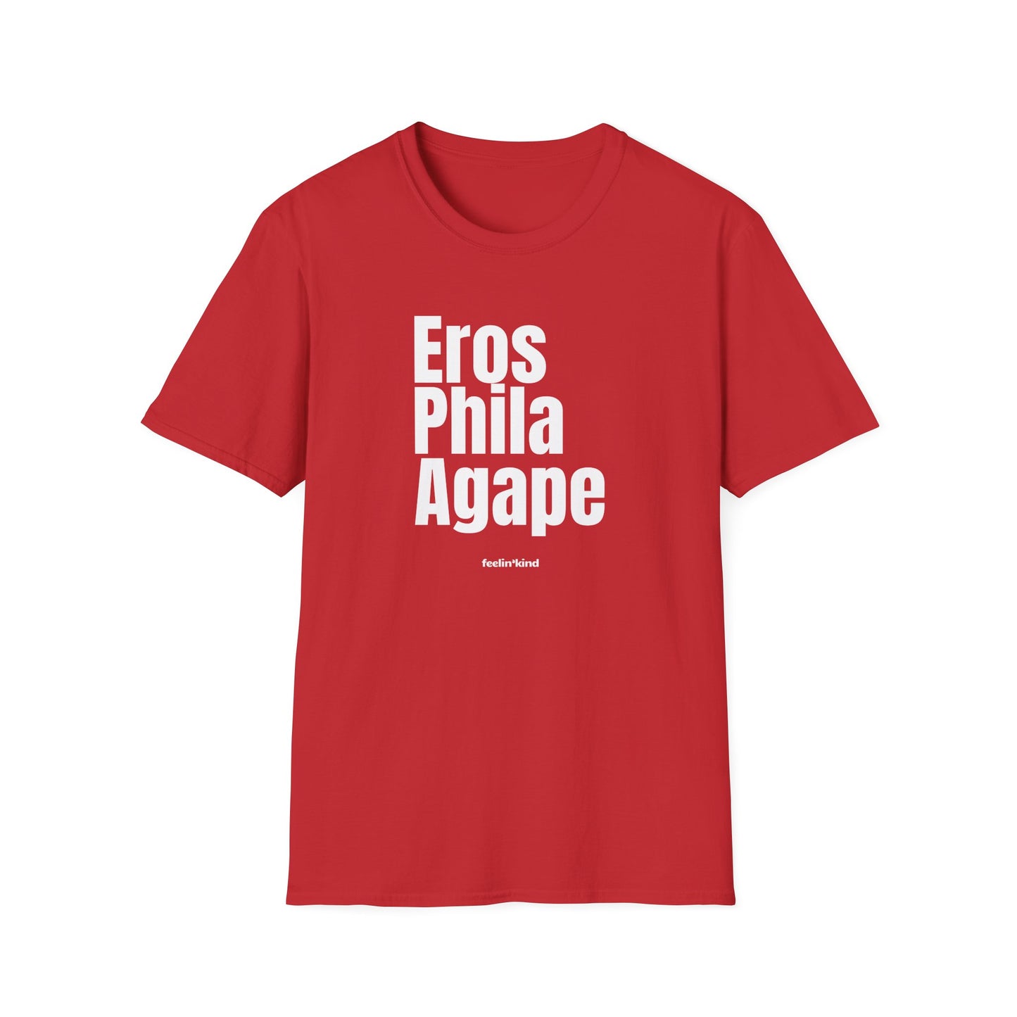 Eros Phila Agape Tee – The Three Dimensions of Love