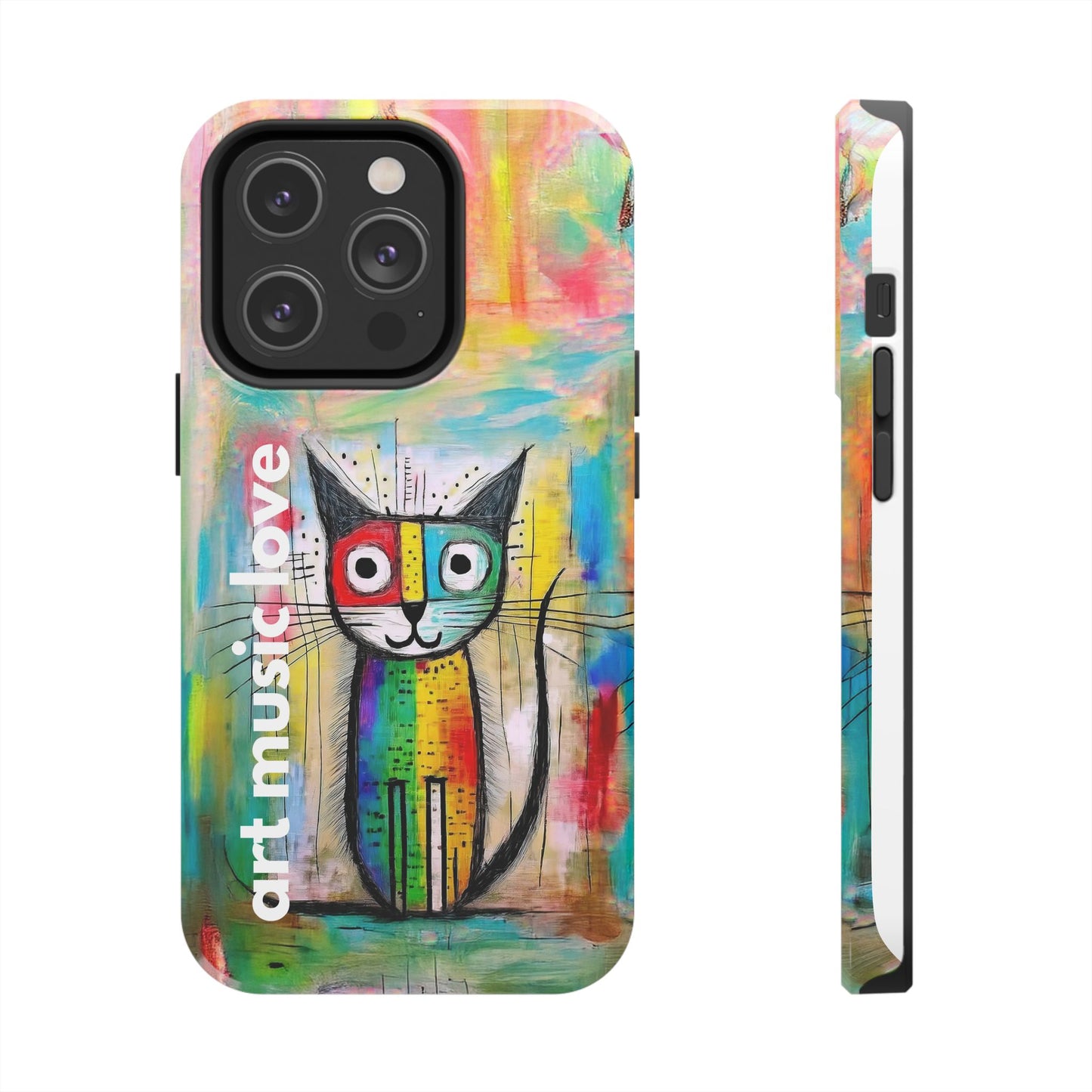 Art Music Love Phone Case – Very Artsy Cat
