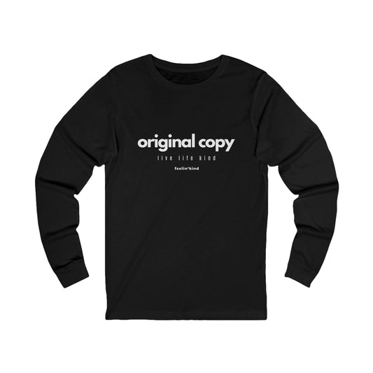 Original Copy Long Sleeve Tee