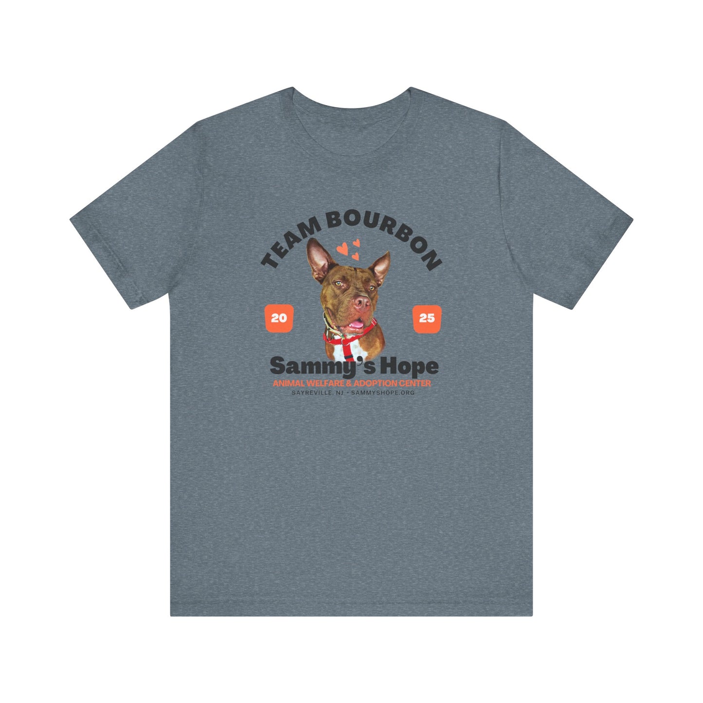 Team Bourbon T-Shirt – Support Animal Rescue with Style!