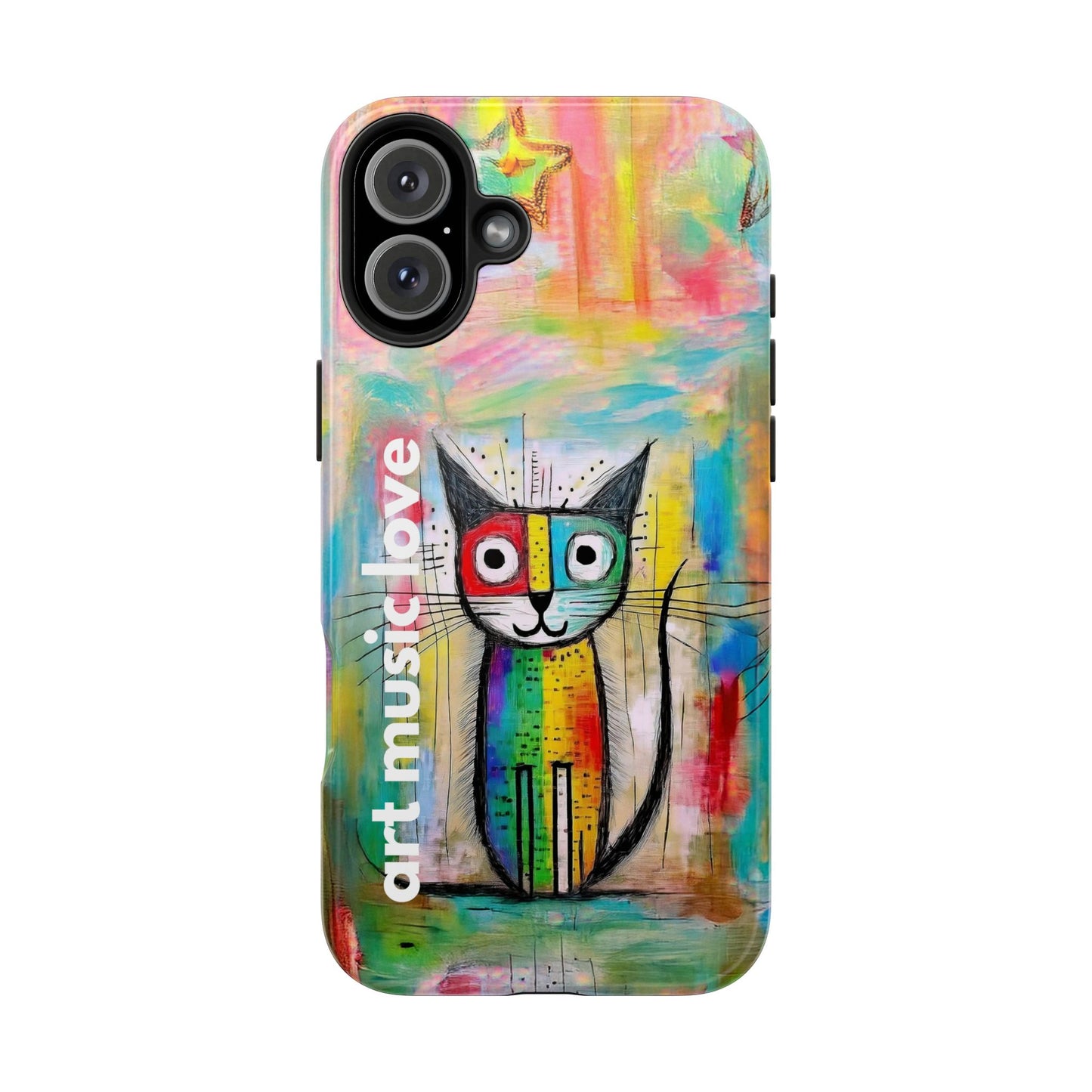 Art Music Love Phone Case – Very Artsy Cat