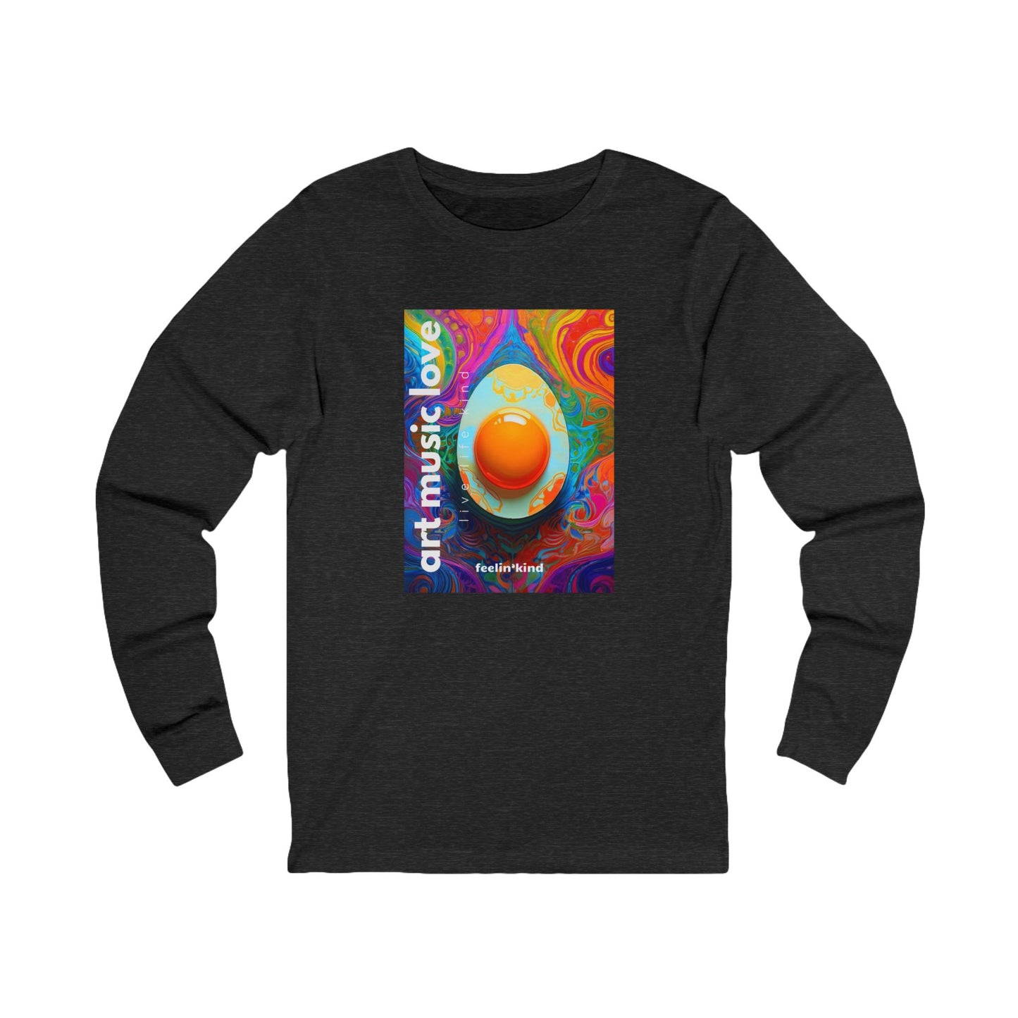 Psychedelic Egg Long Sleeve Tee