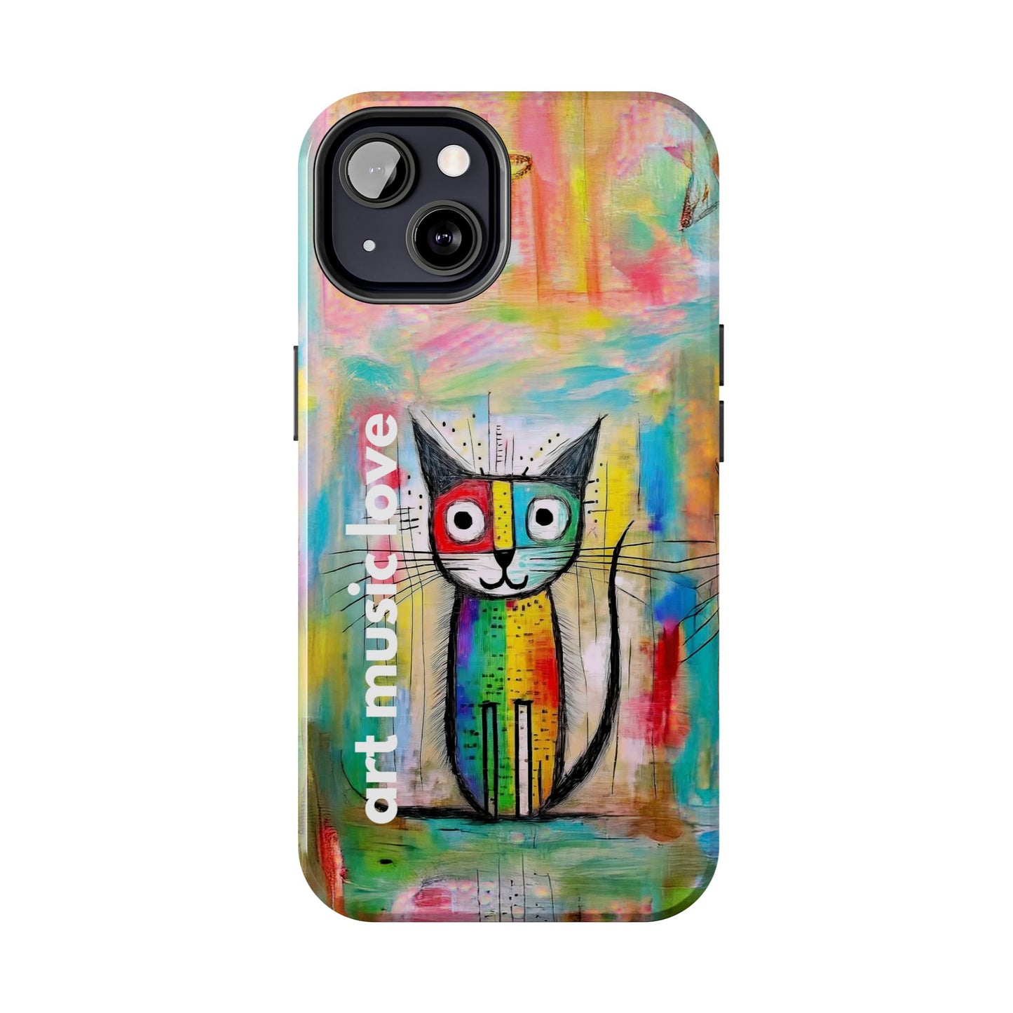 Art Music Love Phone Case – Very Artsy Cat